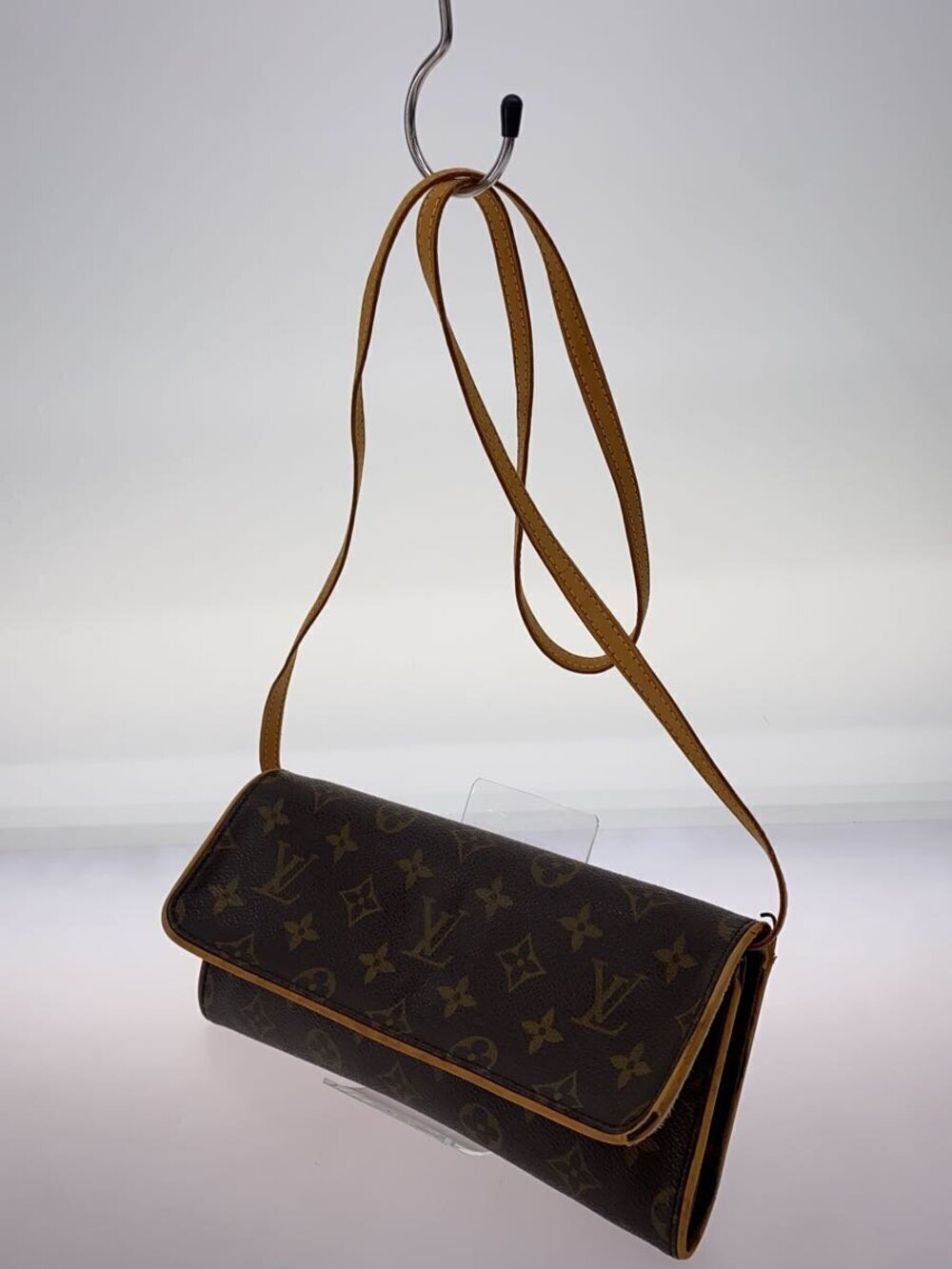 Louis Vuitton Twin Pochette Monogram Canvas Brown
